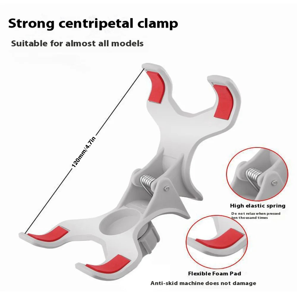Lazy Bedside DesktopMobile Phone Clamp Bracket Flexible Long Arm Gooseneck Lazy Person Bracket With Handle Overhead Live Bracket