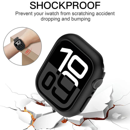 Cover For Apple Watch Case Series 12 11 10 46mm 42mm Accessories Smartwatch Protector Hollow Hard PC Bumper iWatch 11 Protective