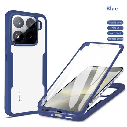 For Xiaomi 15T 14T 13T Pro Anti Fall 360 Fully Wrapped Phone Case For Xiaomi 17 Pro Max 15Pro 14 15 Ultra Transparent Phone Case