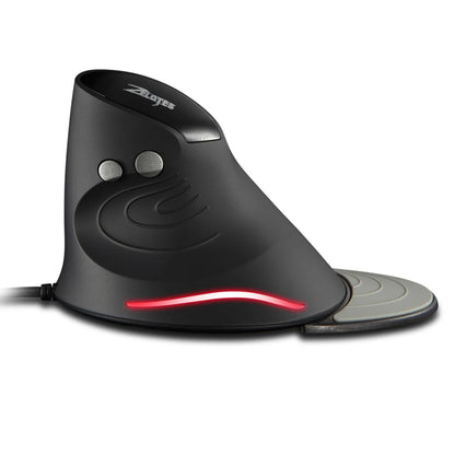 ZELOTES T-30 Vertical Optical Mouse Wired Upright Mouse USB Wired Gaming Mouse 6 Keys Ergonomic Mice with 3200 DPI for PC Laptop