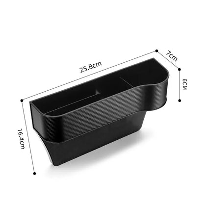 Car Seat Crevice Gaps Storage Box Seat Organizer Gap Slit Filler Holder For Wallet Phone Cigarette Slit Pocket Car Storag Box