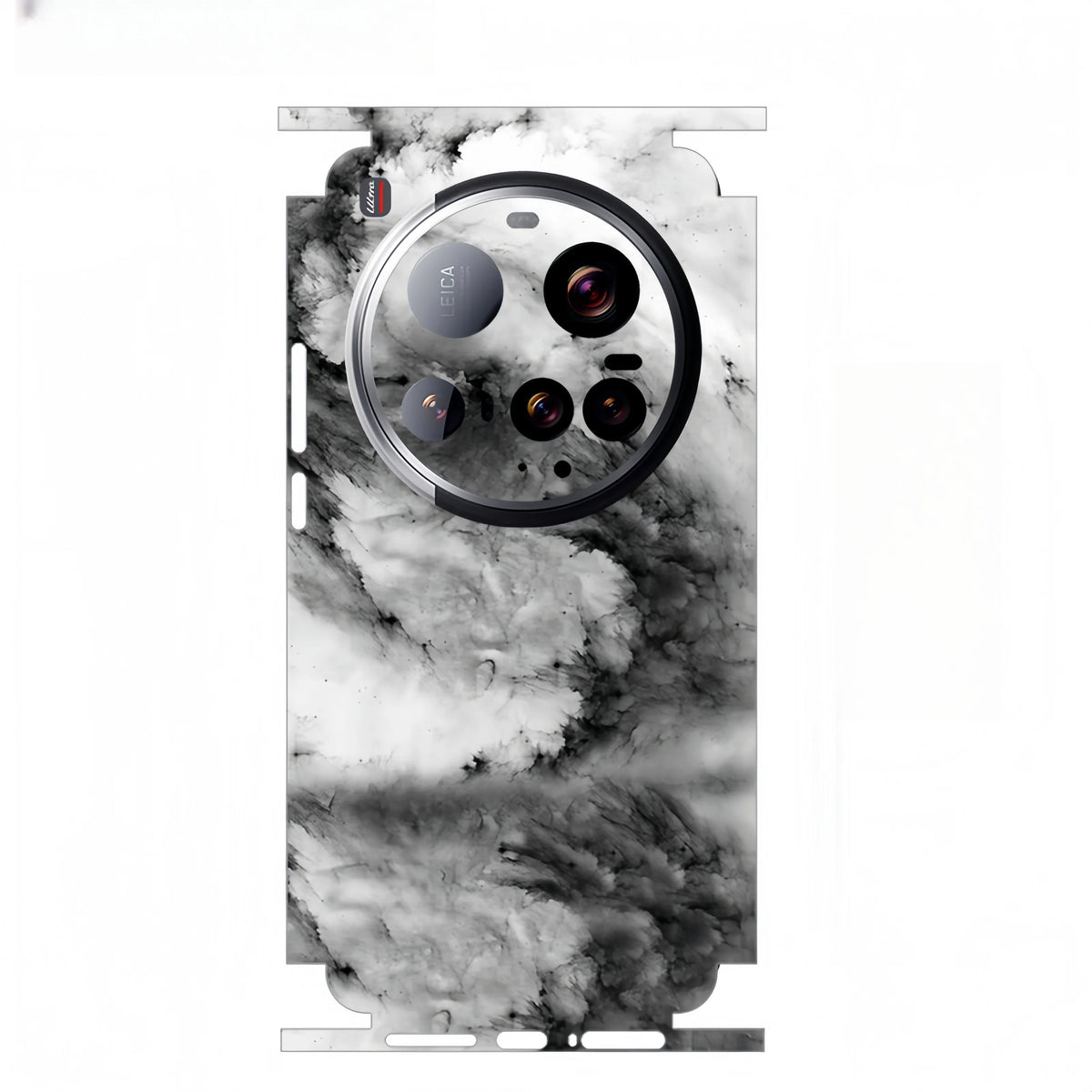 Colorful Pattern Matte Film Skin Phone Back+Sides Sticker For XIAOMI 15 14 13 Ultra 14 Pro Full CoverWrap