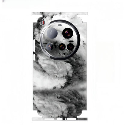 Colorful Pattern Matte Film Skin Phone Back+Sides Sticker For XIAOMI 15 14 13 Ultra 14 Pro Full CoverWrap