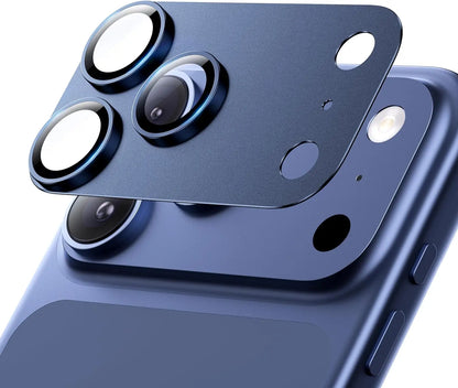 for Phone 17 Pro Max 17Air Camera Lens Protector Strong Adsorption Metal 9H+ Tempered Glass Camera Screen Full Protective Cover