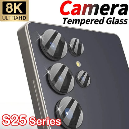 1-5Set 9H HD Tempered Glass Camera Protector for Samsung Galaxy S26 S25 Edge S24 S23 FE Plus Ultra Lens Film Cover Scratch Proof