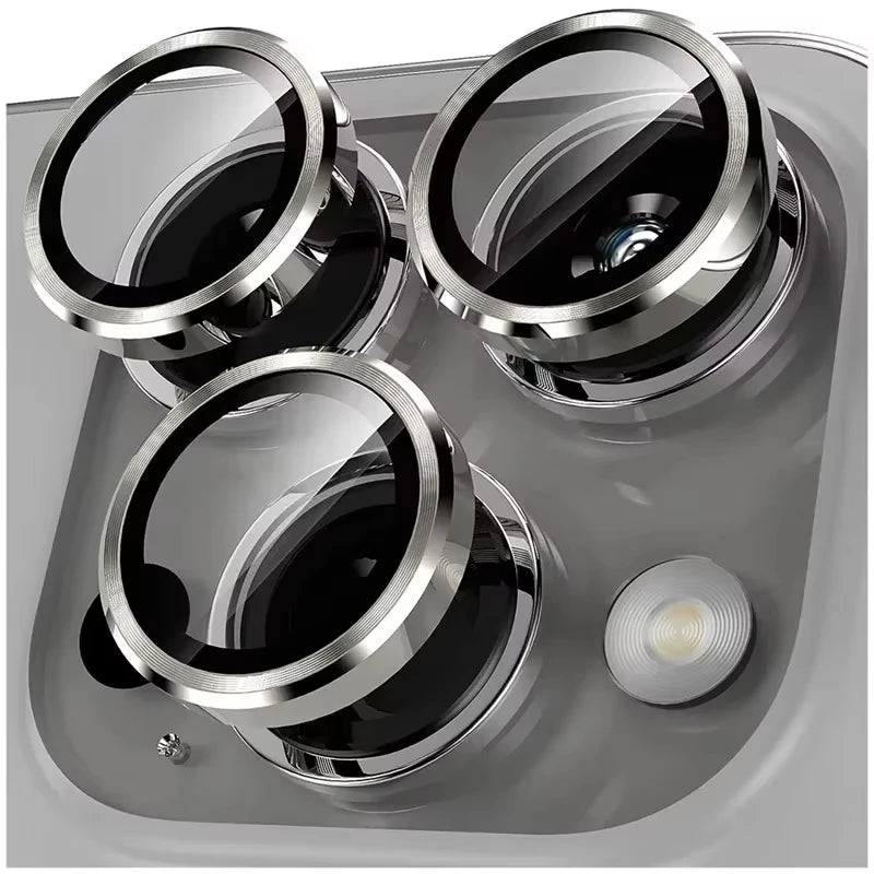 Metal Camera Lens Protector Glass For iPhone 16 17 15 13 18 11 12 14 Pro Max Air Back Lens Protection Film For iPhone 12 13 Mini