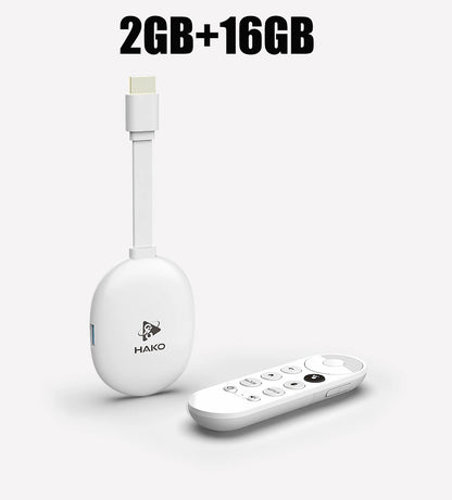 Android 14 TV Stick HAKO RK3518 with 4K HDR 2.4G 5G wifi6 2GB 8GB 16GB Voice Remote