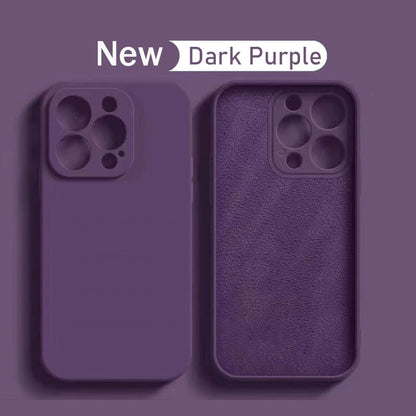 Original Soft Silicone Phone Case For iPhone 17 16 Pro Max 15 14 13 12 11 Pro Max Mini X XR XS 7 8 Plus SE Back Cover Cases