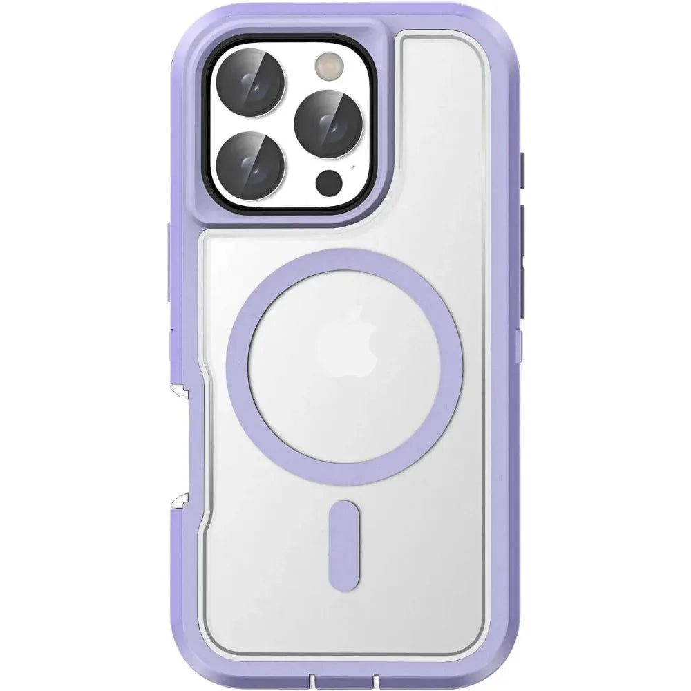 Premium Heavy Duty OTT Magnetic Armor Case For iPhone 18 17 16 15 14 Plus 13 Pro Max Anti-Slip Grip Charging Protect Cover Box