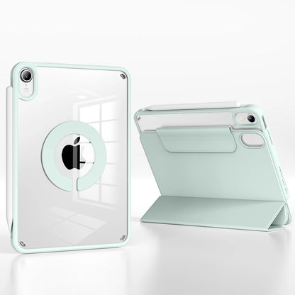 RBP For iPad Pro 11 13 inch Magnetic Case,For iPad Air 11 Air4/5 10.9 Mini6 10.2 9th 8th 7th Gen Rotate 360°Detachable Back Case