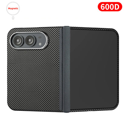 Suitable for iphone duo case,carbon fiber Kevlar aramid fiber hard shell,lightweight magnetic Slim light black cover premium