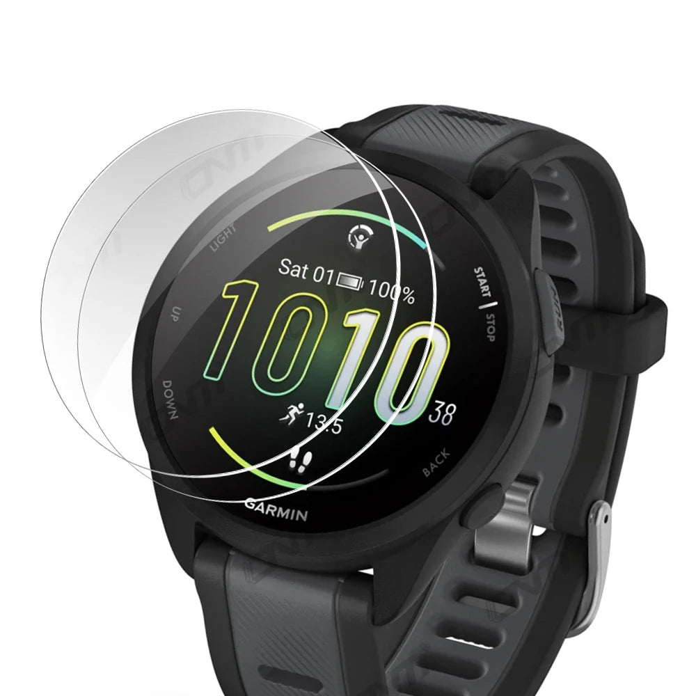 9H Premium Tempered Glass for Garmin Forerunner 165 Music Smart Watch Clear HD Screen Protector for Garmin 165 Protective Film
