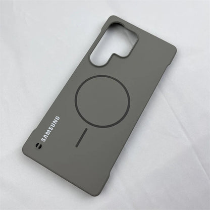 Slim Frameless Matte PC Magnetic Case For Samsung S26 S25 S24 S23 S22 Ultra Plus FE S25edge For Magsafe Wireless Charger Cover