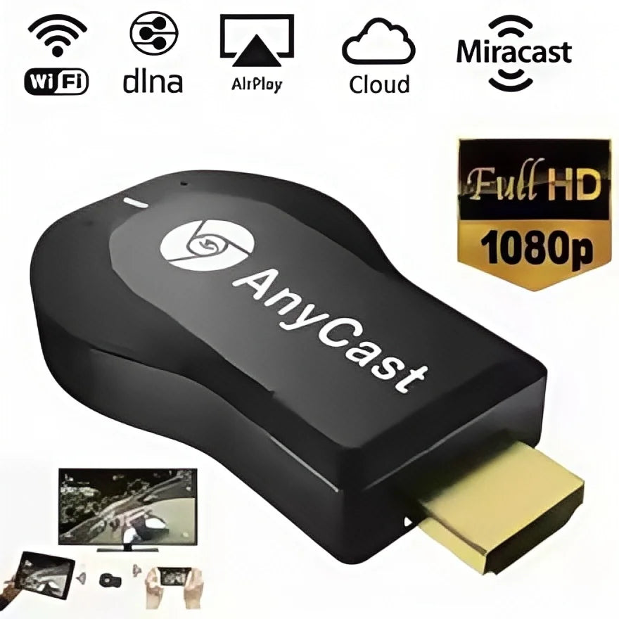 1080P M2 Plus TV Stick WIFI Display Dongle Anycast DLNA Miracast Airplay Screen Share For IOS Android