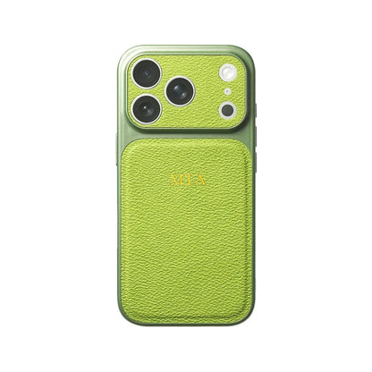 Personalise Gold Silver Initials Letter Leather Case For iPhone 15 14 13 17 Pro Max 14 16 Plus 17 Air Luxury Lens Protection Cas