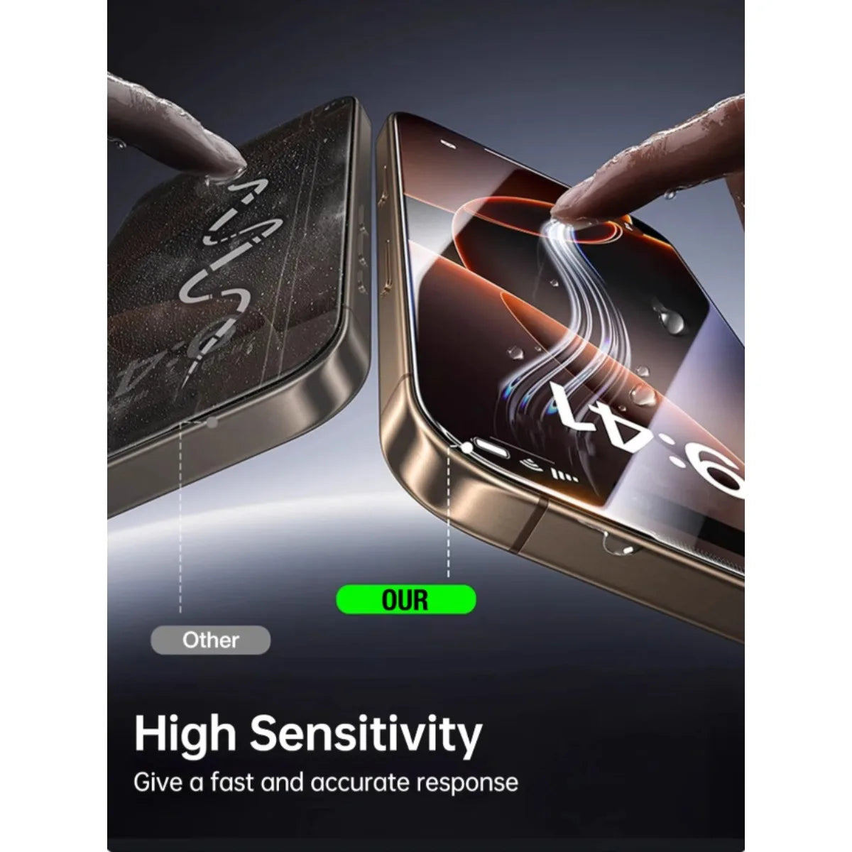 High-Definition Tempered Glass Screen Protectors, Full-Screen High-Definition, High Hardness And Scratch Resistance, for iPhone 17 16 15 14 13 12 11 Pro Max 14 15 16 Plus 16e,17Air 3 pcs