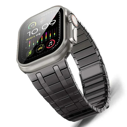 Stainless Steel Magnetic Band for Apple Watch Ultra 2 49mm iWatch Series 9 8 7 6 5 4 SE 45mm 44mm 42mm Loop Bracelet