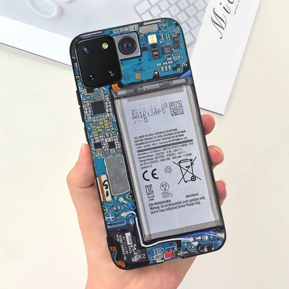 For Samsung Galaxy Note10 Lite Case SM-N770F 6.7'' Popular Candy Painted Cover Soft TPU Phone Case For Samsung Note 10 Lite Bags