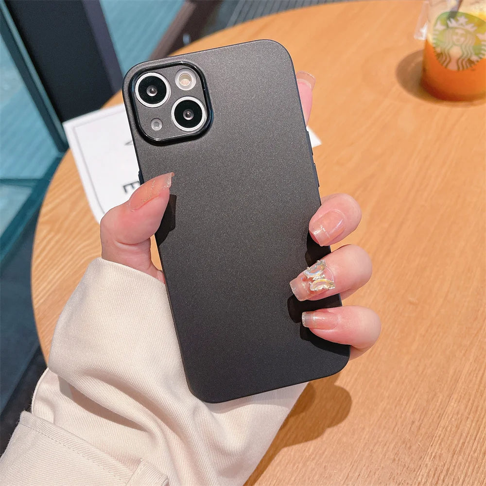 Ultra-Thin Matte Soft Transparent Case For iPhone 17 16 15 14 13 12 11 Pro Max X XS Max XR Plus SE Mini TPU Slim Cooling Cover