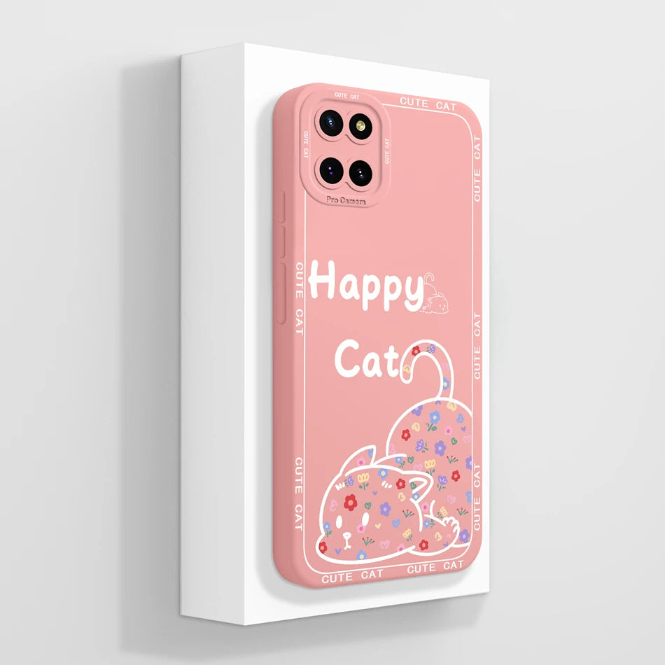 For Samsung Galaxy Note 10 Lite Case Butterfly Back Covers For Samsung Note10 Lite 10Lite Soft Liquid Silicone Phone Housing