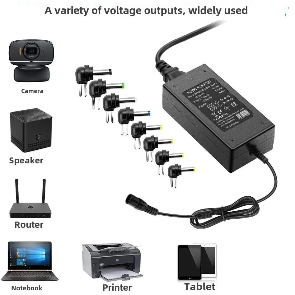 96W Universal Portable AC Laptop Power Adapter 12V 15V 16V 18V 19V 4.5A 20V 24V Charger For Toshiba Hp Asus Acer Sony Lenovo