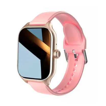 2026 Women Smart Watch Men Full Touch Screen Heart Rate Fitness Tracker Ladies Watch Bluetooth Call Smart Clock for Android IOS