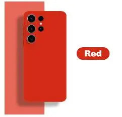For Samsung Galaxy S25 S26 Ultra S24 S21 S22 S23 Plus S20 S21 FE S24 Ultra 5G ShockProof Back Cover Liquid Silicone Case