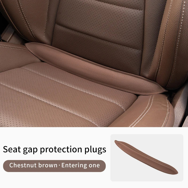 EVA Car Seat Crevice Filling Strip Universal Seat Blocker Prevent Dropping Car Accessories Plug-In Car Seat Gap Filler Elastic