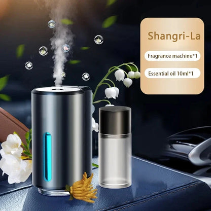 Car Air Freshener Electric Auto Aroma Diffuser Car Air Vent Essential Oil Mist Humidifier Fragrance Diffuser Aromatherapy