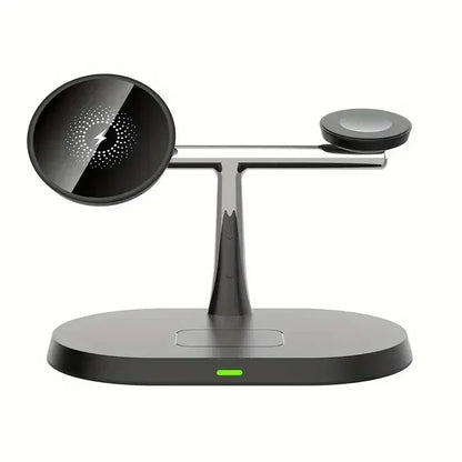 3 In 1 Opansten Magnetic Wireless Charger Stand For iPhone 17 16 15 14 13 12 Pro iWatch 10 9 Airprods 4 3 Fast Charging Station