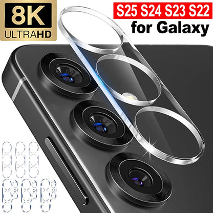 1-3Pcs Camera Protector Back Lens Tempered Glass Cover for Samsung Galaxy S26 S25 S24 S23 S22 Ultra Plus FE ZaiProtector for S25