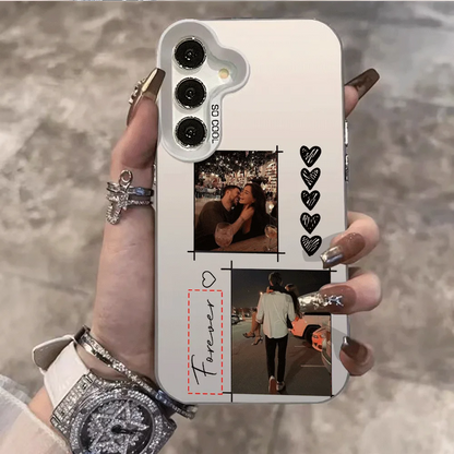 Luxury IMD DIY Name Personalised Photos Customized For Samsung Galaxy S25 S24 S26 Ultra S21 S22 S23 FE A56 A54 A16 A36 5G Cover
