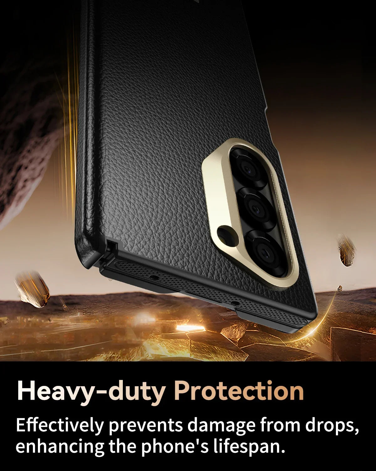 business High Quality for SamsungGalaxy Z Fold 6 5 Magnetic Wireless Charging Drop Protection Anti Scratch Hard Cover Phone Case