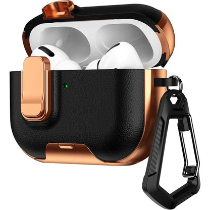 Safety Lock Case For AirPods Headphone Pro Pro 3 with Cleaning Kit Full Body Shockproof Protective Cover For AirPods 4 Pro3 2025