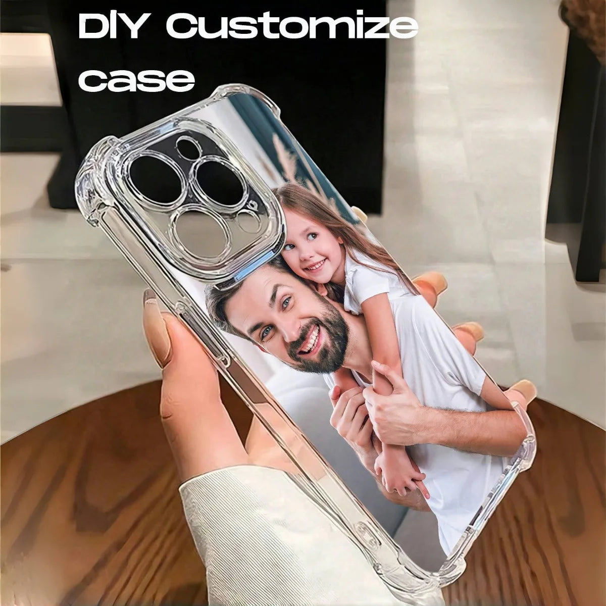 For iPhone 18 17 16 15 14 13 12 11 Pro XS Max Air Mini XR 7 8 Plus DIY Photo Personalized Anti Shock Case Silicon Back Cover