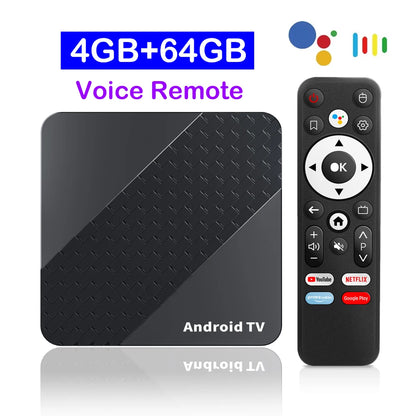 TV Box X10 Smart Android 16 TV Box RK3518 Dual Wifi 5G Wifi6 Google Assistant Netflix 8K 32GB 64GB 128GB 256GB Fast Set Top Box