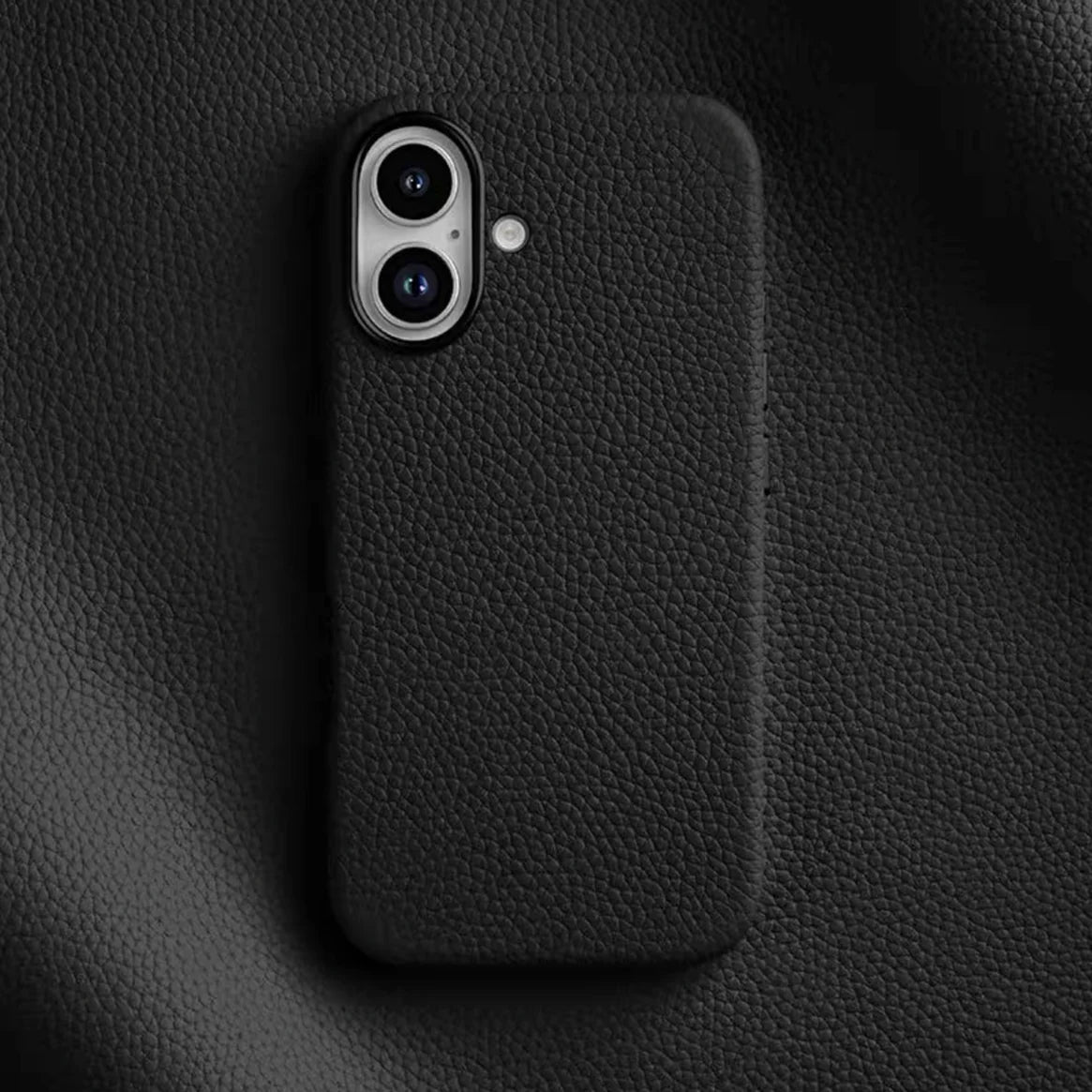 Melkco Genuine Leather Strong Magnetic Case For iPhone 16 Pro Max 16 Plus Coque Premium Cowhide Metal Camera Protection Cover
