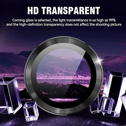 Metal Tempered Glass HD Camera Lens Protector For Samsung Galaxy S24 S23 Plus Ultra FE Transparent Anti Scratch Protective Film
