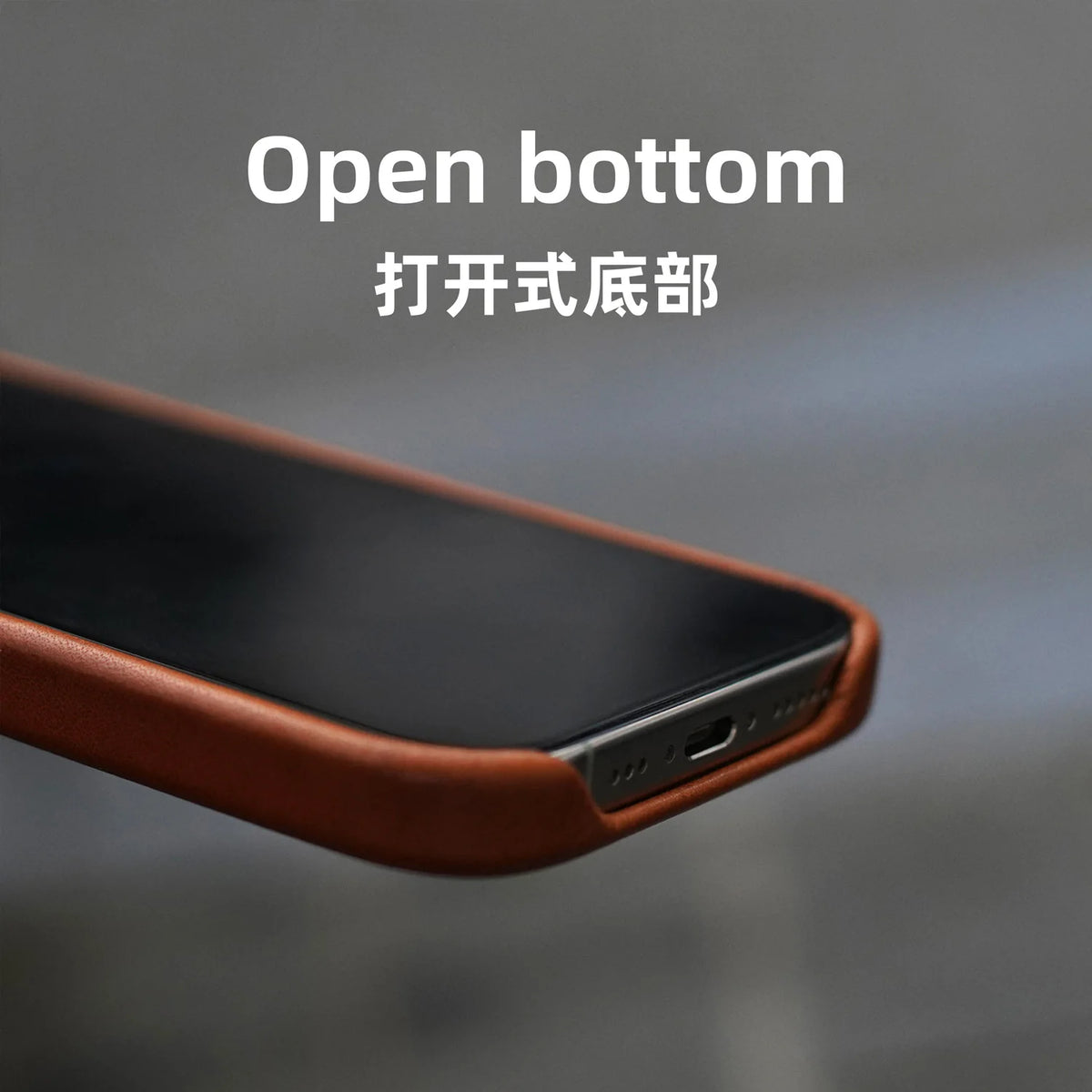 YMW Handmade Italian Genuine Leather Case for iPhone 17 16 15 Pro Max Magnetic Luxury Business Retro Cowhide Phone Cover