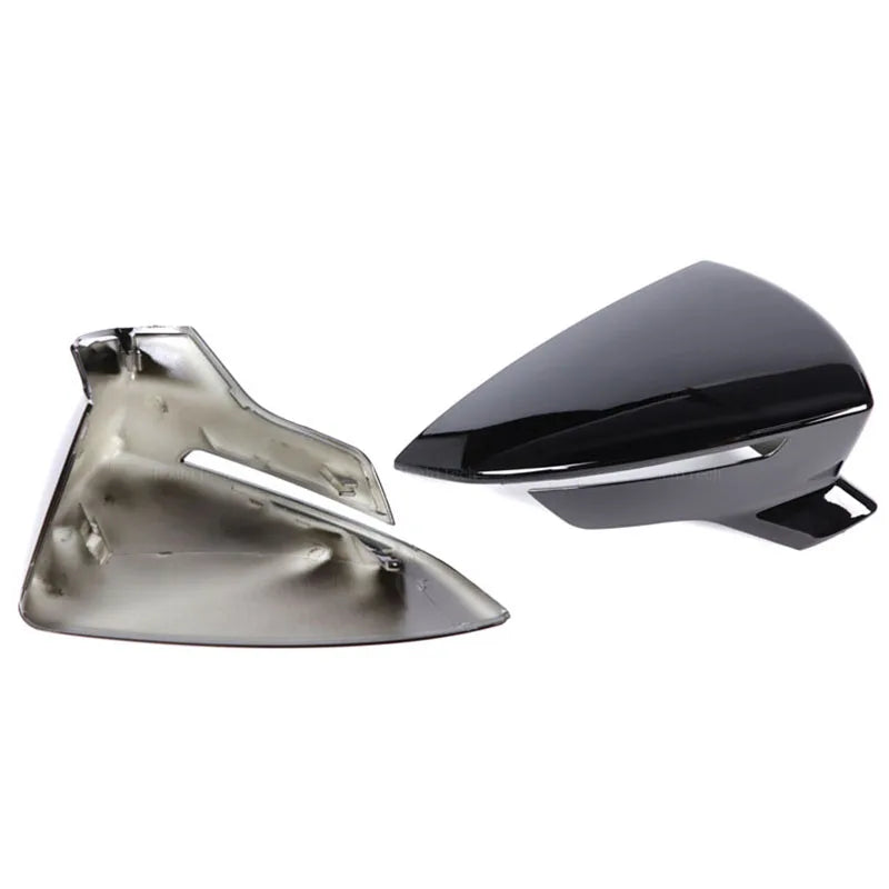 Black For Seat Leon 5F MK3 ST Cupra 2013-2020 Ibiza MK5 Arona 2017-2018 Car Side Rearview Mirror Cover Accessories
