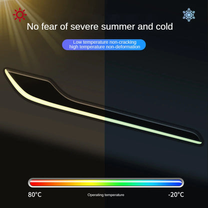 Car Door Handle Stickers Anti-Scratch for Tesla Model 3 Y Juniper 2026 Door Handle Scratch-Resistant Luminous Cover Accessories
