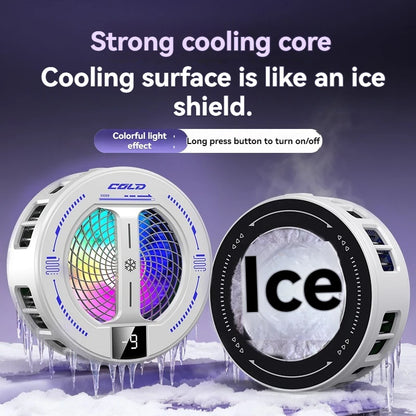 K36 Semiconductor Magnetic Phone Cooler Fast Heat Dissipator Universal for Gaming iPhone 16 15 14 13 12 Pro Max Samsung S25 iPad