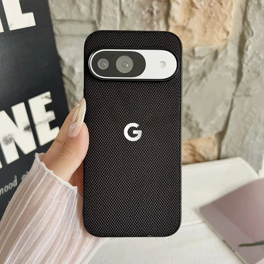 NEW Ultra Thin Premium Woven Nylon Pattern Phone Case For Google Pixel 11 10 9 Pro XL 8 7 6 Pro 10A 9A 8A 7A 6A Shockproof Cover