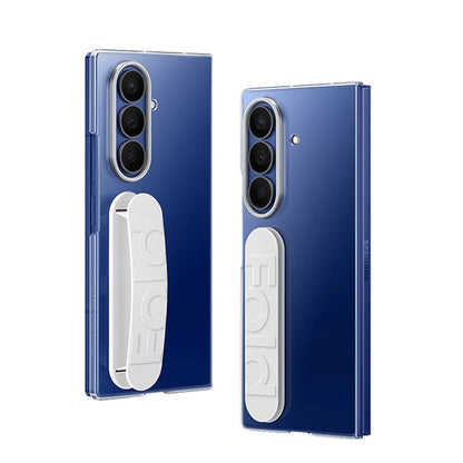 Original Genuine Samsung Galaxy Z Fold7 Clear Grip Case ZFold7 Clear Protective Case with Anti-Reflective Film EF-QF966