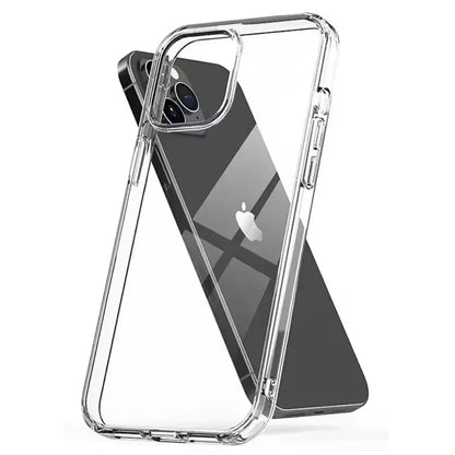 Ultra Thin Clear Phone Case For iPhone 11 12 13 14 15 16 Pro Max Plus 13 Mini X Xr Xs 16E Silicone Soft Transparent Back Cover