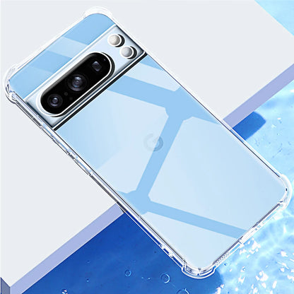 Shockproof Phone Case for Google 8 Pro 7a 6 7 Pro 6a Transparent Clear Silicone Soft TPU for Google Pixel 7 6 8 A Back Cover
