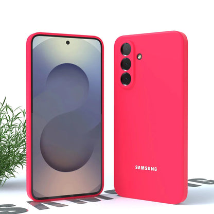 For Samsung Galaxy A56 A36 A16 A55 Case Soft Liquid Silicone A35 A15 A54 A34 S25 S24 S23 Ultra Thin Shockproof Phone Back Cover