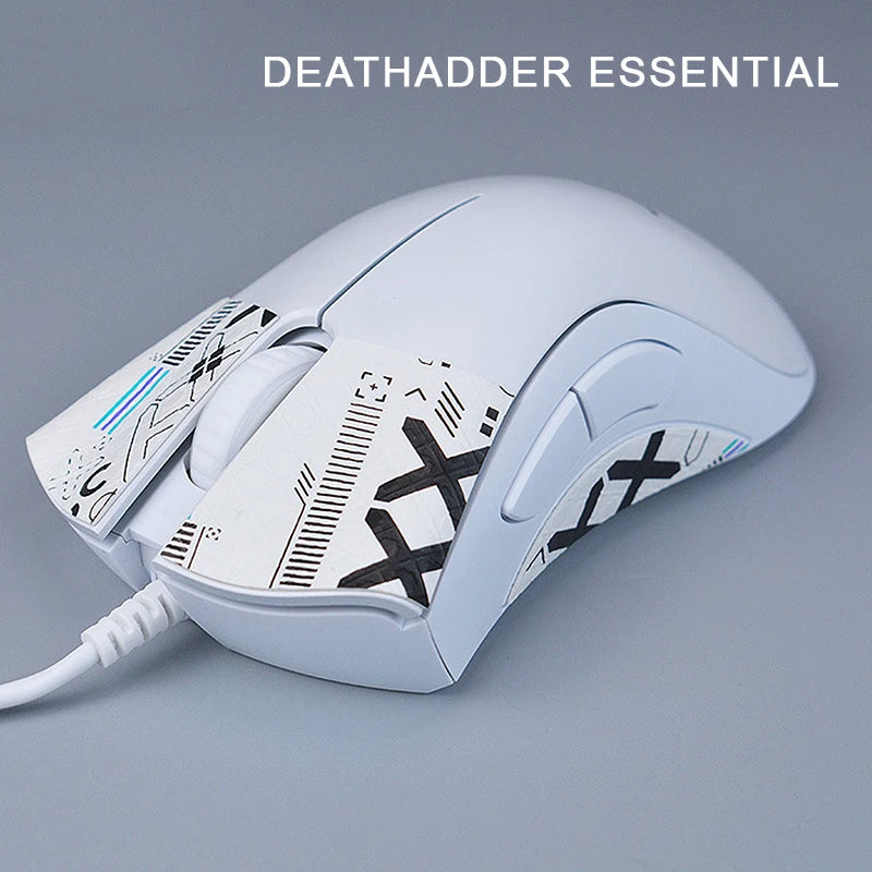 Mouse Grip Tape Skate Handmade Sticker Non Slip Lizard Skin Suck Sweat For DEATHADDER V2 PRO Gaming Wireless Mouse Accessories