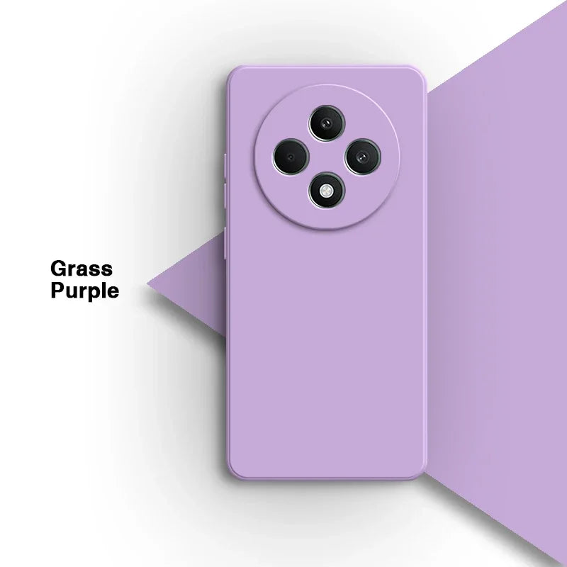 Phone Case for OPPO Reno 12 12F 12FS Reno12 Pro F FS 5G Global Shell Candy Liquid Silicone Soft High Qualtiy Original Back Cover