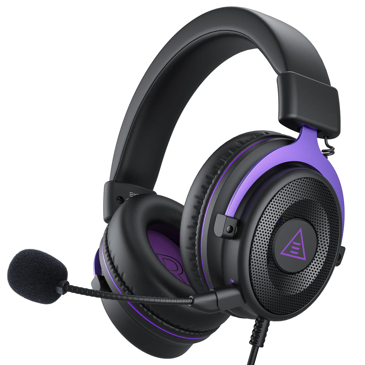 EKSA E900 PC Gaming Headphones 3.5mm Wired Headset Gamer Stereo Over-Ear Headphone with Detachable Microphone for PS4/PS5/Xbox